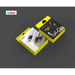 ADATTATORE SMART 2 IN 1 TYPE-C A CAVO AUDIO STEREO 3,5 MM / USB-C FEMMINA Q-A186