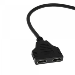 ADATTATORE SPLITTER HDMI MASCHIO A 2 HDMI FEMMINA 32 CM SUPPORTA HD 1080P Q-C29