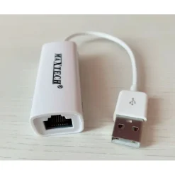 ADATTATORE USB2.0 LAN RJ45 PER CAVO ETHERNET CONNESSIONE INTERNET PC MAXTECH USB-LAN01