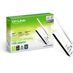 Adattatore USB Wireless N 150Mbps, Antenna Esterna 4 dBi ad alto guadagno WPS