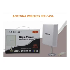 ADATTATORE WIRELESS WI-FI AMPLIFICATORE ANTENNA 36DBi 150Mbps Wi-CD001