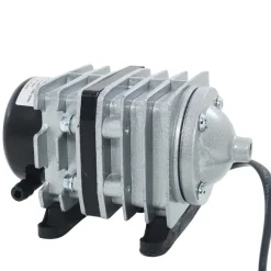 AERATORE IN ALLUMINIO PER ACQUARIO 30L/MIN CON PETTINE A DEVIAZIONI 35W ACQ-002