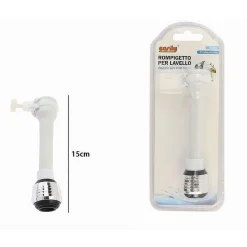 AERATORE ROMPIGETTO LAVELLO RUBINETTO CUCINA CROMO BIANCO NERO FILTRO SNODATO 87172