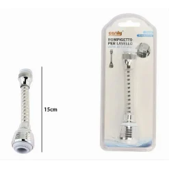 AERATORE ROMPIGETTO LAVELLO RUBINETTO DOCCETTA CROMATO FILTRO PROLUNGA SNODO 87154