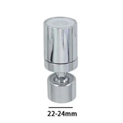 AERATORE ROMPIGETTO PROLUNGA RUBINETTO GIREVOLE ANTISPRUZZO IN OTTONE 22-24MM 87194