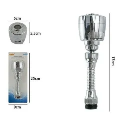 AERATORE ROMPIGETTO RUBINETTO CUCINA PER LAVELLO CROMATO FILTRO SNODATO 69273