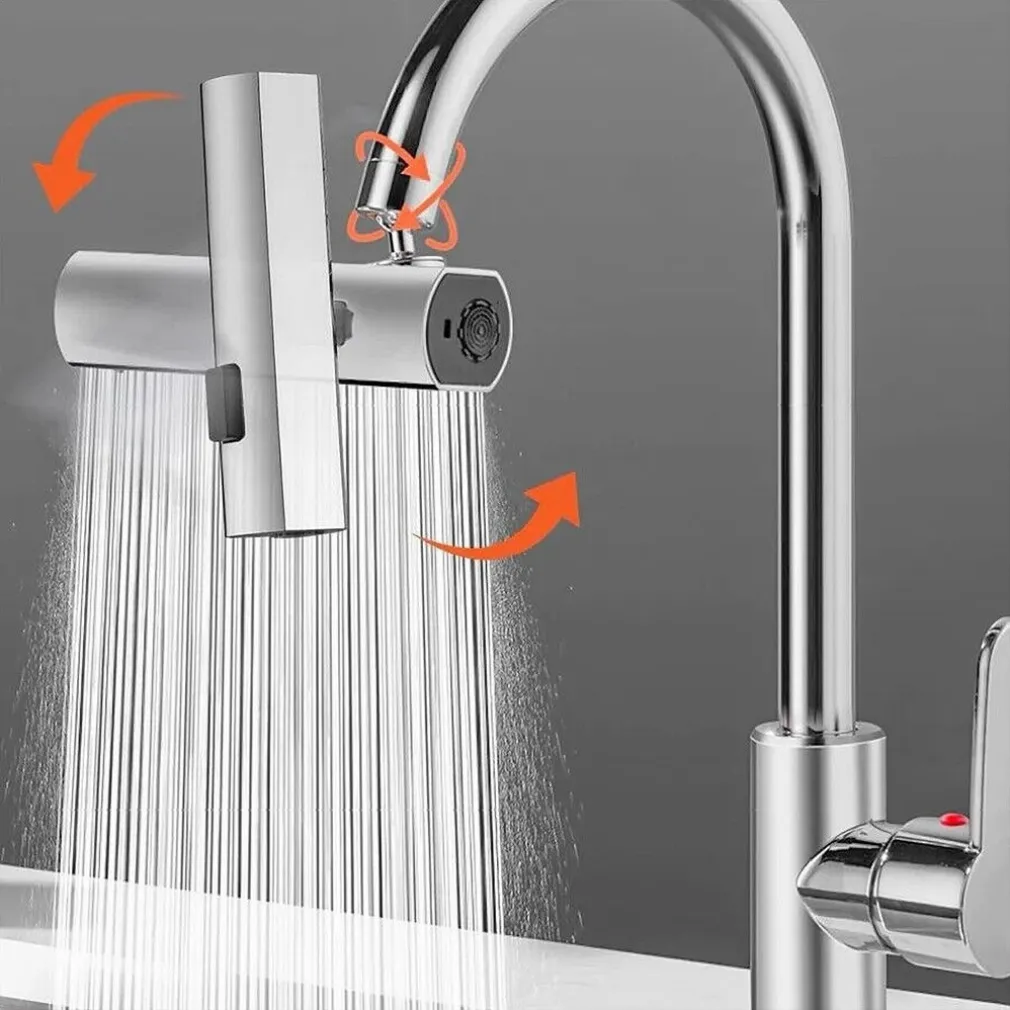 AERATORE RUBINETTO CUCINA ROTAZIONE 360° PROLUNGA LAVANDINO BAGNO MULTIFUNZIONE