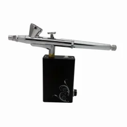 AEROGRAFO 0,2 MM RICARICABILE USB SPRAY AEROPENNA TATTOO NAIL ART UNGHIE PITTURA