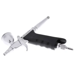 AEROGRAFO DOPPIA AZIONE TRATTO FINE 0,3MM AEROPENNA ARIA COMPRESSA SERBATOI