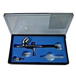 AEROGRAFO DOPPIA AZIONE TRATTO FINE 0,3MM PER COMPRESSORE AEROPENNA HD-130