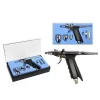 AEROGRAFO IN ACCIAIO UGELLO 0.3 MM PROFESSIONALE CON ACCESSORI NAIL E BODY ART
