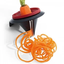 AFFETTA CAROTE ZUCCHINE PELA DECORA FIORE FLOWER VERDURE SPAGHETTI PEEL SHARPEN