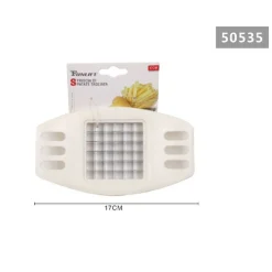 AFFETTA PATATE PATATINE FRESCHE FRITTE PRESSA TAGLIA PATATA MANUALE 17CM 50535