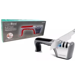 AFFILA COLTELLI MANUALE AFFILATORE PROFESSIONALE 4 IN 1 AFFILACOLTELLI TX-9712