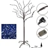 ALBERO DI NATALE LUMINOSO CILIEGIO PER INTERNO 192 LED 180CM BIANCO FREDDO