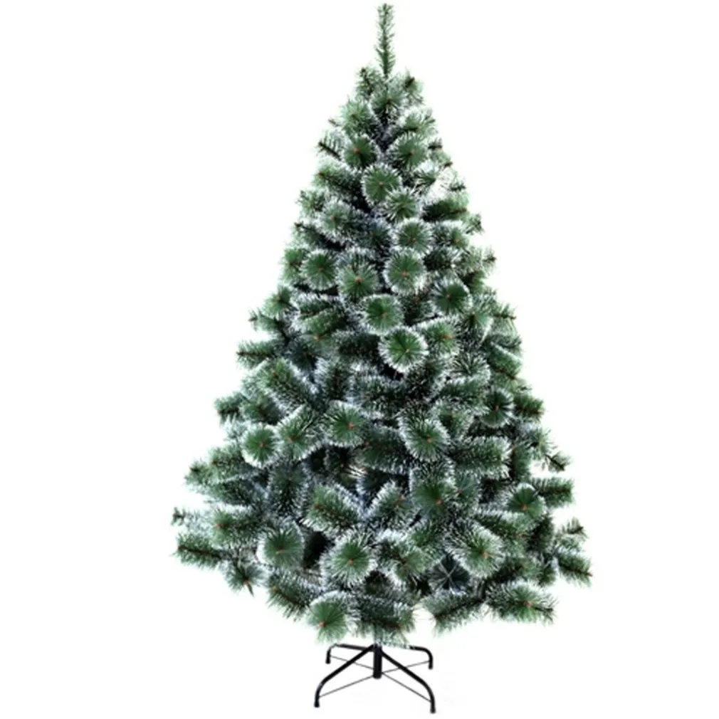 ALBERO DI NATALE SINTETICO 120 CM INNEVATO DECORAZIONE PER CASA SCUOLA UFFICIO