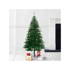 ALBERO DI NATALE SINTETICO 210CM DECORAZIONE DECORAZIONI PER CASA SCUOLA UFFICIO