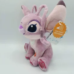 ALIENA ROSA AMICA STITCH PELUCHE GRANDE 60CM PUPAZZO PARLANTE BAMBINI LILO STICH