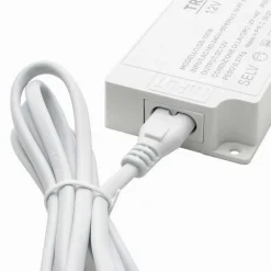 ALIMENTATORE TRASFORMATORE SLIM DA 230V A 12V 36 W STRIP LED SENSORI LUCI QS-36W