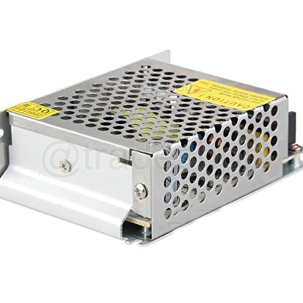 ALIMENTATORE TRASFORMATORE 220V STABILIZZATO 24V 5A TRIMMER PER LED TELECAMERA