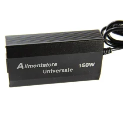ALIMENTATORE UNIVERSALE 150W PC LAPTOP USB UFFICIO CASA NOTEBOOK 10 ADATTATORI