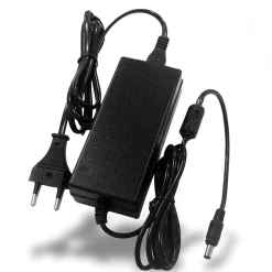 ALIMENTATORE 12V 78W 6,5A CON JACK 2.1 IP44 PLUG&PLAY SPINA A 2 POLI INPUT 220V