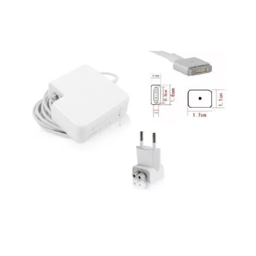 ALIMENTATORE 60W COMPATIBILE PER NOTEBOOK MAGSAFE 2 MACBOOK PRO RETINA 13" 5 PIN