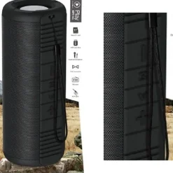 ALTOPARLANTE 2.0 WIRELESS SPEAKER BLUETOOTH 5.0 AUX 3,5MM USB PER ESTERNO QYX533