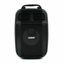 ALTOPARLANTE BLUETOOTH WIRELESS MICROFONO SUPPORTO CELLULARE KARAOKE LED Q-L024