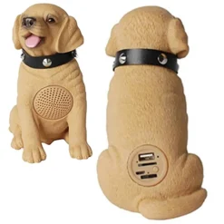 ALTOPARLANTE BLUETOOTH WIRELESS A FORMA DI CANE SPEACKER RADIO STEREO PORTATILE