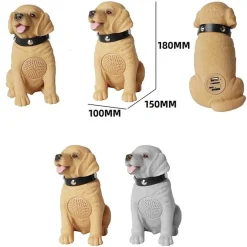 ALTOPARLANTE BLUETOOTH WIRELESS A FORMA DI CANE SPEACKER RADIO STEREO PORTATILE