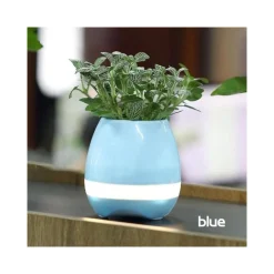ALTOPARLANTE CASSA SPEAKER BLUETOOTH A FORMA DI VASO PIANTA FIORI IMPERMEABILE