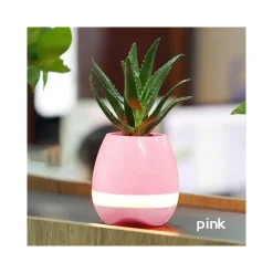 ALTOPARLANTE CASSA SPEAKER BLUETOOTH A FORMA DI VASO PIANTA FIORI IMPERMEABILE