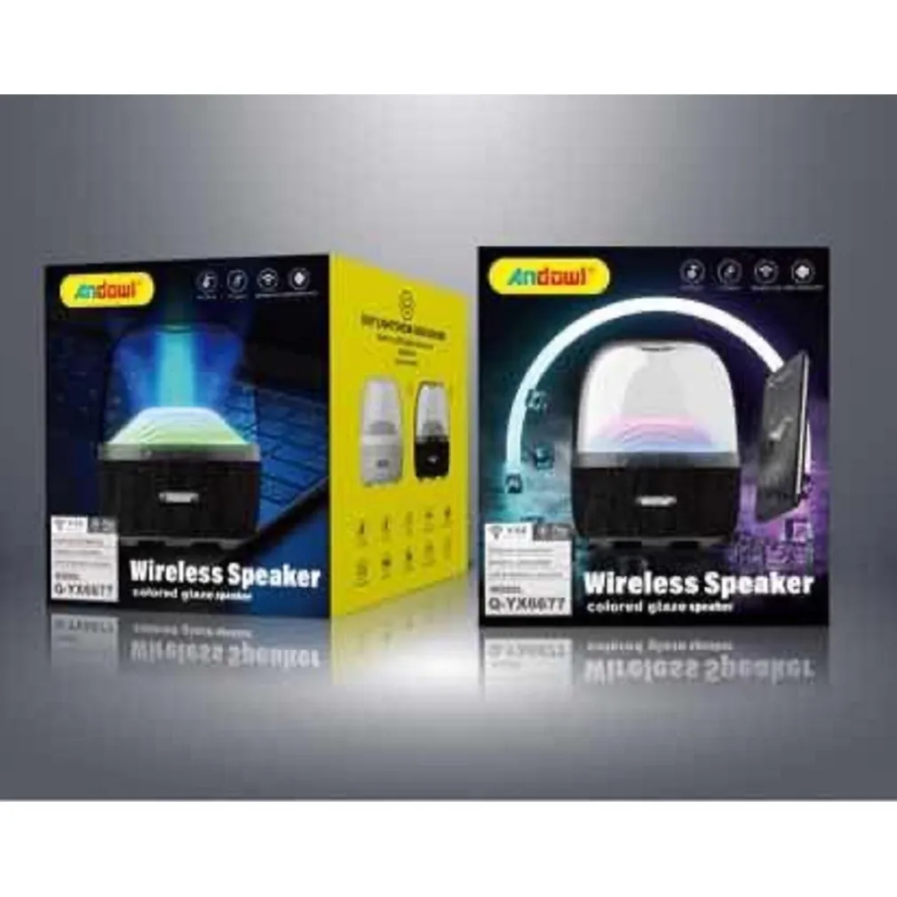 ALTOPARLANTE RICARICABILE WIRELESS BLUETOOTH DA 5 W CON RADIO PORTATILE Q-YX6677