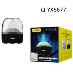ALTOPARLANTE RICARICABILE WIRELESS BLUETOOTH DA 5 W CON RADIO PORTATILE Q-YX6677