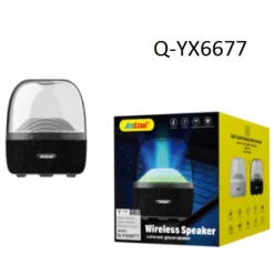 ALTOPARLANTE RICARICABILE WIRELESS BLUETOOTH DA 5 W CON RADIO PORTATILE Q-YX6677
