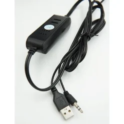 ALTOPARLANTI 2.0 PER COMPUTER NOTEBOOK 3W X 2 CON ILLUMINAZIONE A LED USB Q-C33