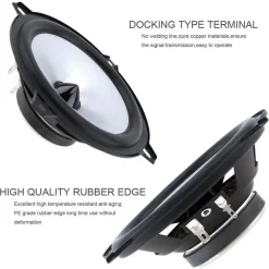 ALTOPARLANTI COASSIALI 2 VIE COASSIALE AUTO AUDIO MUSICA STEREO HIFI 13CM 380 W