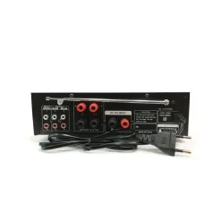 AMPLIFICATORE AUDIO KARAOKE BLUETOOTH USB SD RADIO FM SPEAKER TELECOMANDO Q-T111