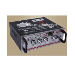 AMPLIFICATORE AUDIO STEREO YT326A MP3 USB SD CARD AUX RADIO FM TELECOMANDO 360W