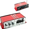 AMPLIFICATORE AUDIO 12V USB MP3 CASA AUTO 2 CANALI STEREO 40W TELECOMANDO MA120