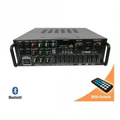 AMPLIFICATORE Q-GF999 PROFESSIONALE AUDIO 2X150W KARAOKE FM BLUETOOTH 5.1 MP3 USB