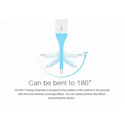 AMPLIFICATORE SEGNALE ROUTER USB150Mbps 2.4GHZ WIFI RANGE EXTENDER PORTATILE