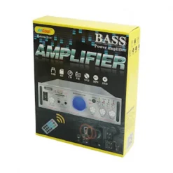 AMPLIFICATORE STEREO BLUETOOTH USB FUNZIONE MINI SUPER BASS TELECOMANDO Q-T112