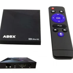 ANDROID 7.1 A96X TV 4K RAM QUAD-CORE CORTEX-A53 SMART 3 USB HDMI RJ45 SD