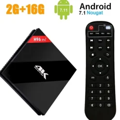 ANDROID TV BOX H96 4K ULTRA HD AMLOGIC  CORTEX SMART WiFi BLUETOOTH 3D