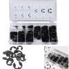 ANELLI ELASTICI SEEGER KIT DA 300 PZ ASSORTITI RONDELLE ANELLO ELASTICO E-CLIPS