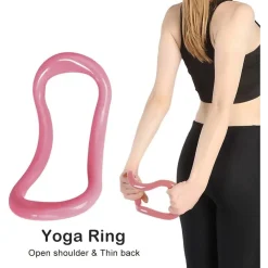 ANELLO ALLENAMENTO PILATES STRUMENTO FITNESS CORPO RESISTENZA PALESTRA ESERCIZI