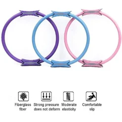 ANELLO MANUBRIO DOPPIO PILATES YOGA FISIOTERAPIA STRETCHING RISCALDAMENTO PALESTRA