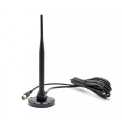 ANTENNA DI SEGNALE TV PER INTERNI 1080P BASE MAGNETICA CON CAVO COASSIALE Q-A162